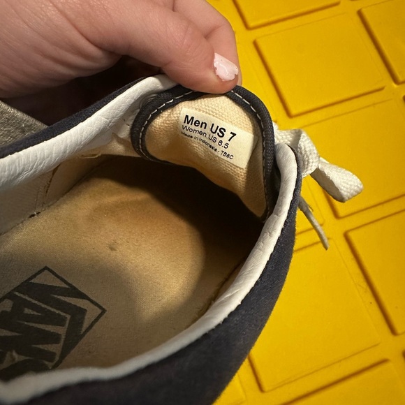 Navy Vans Size 8.5 - Picture 5 of 5